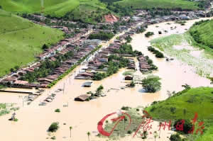巴西洪灾上千人失踪 30多人死亡