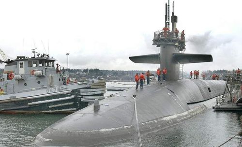 美核潜艇在日本公开展示被指向中国展示实力