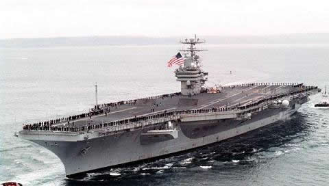 日美军舰今在东海举行联合军演 目标直指中朝