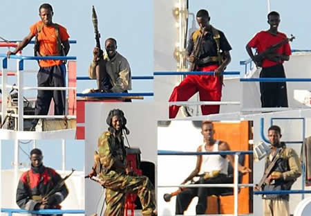 索马里27岁海盗头目去年收入240万美元