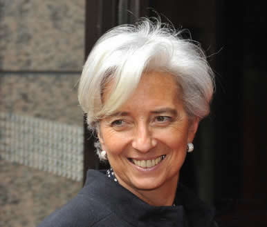 法国财长拉加德当选IMF新总裁
