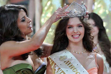 2012年度俄罗斯小姐选美大赛伊丽莎白·格罗凡诺娃夺冠