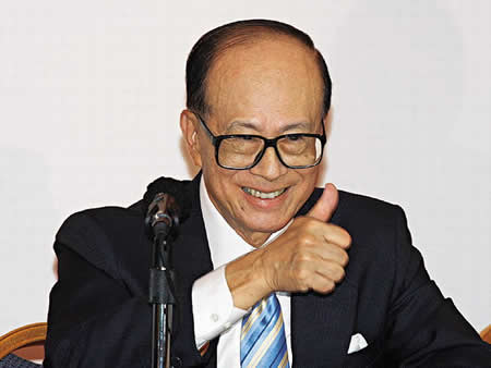 中国5人登2012胡润全球富豪榜 4位是港人