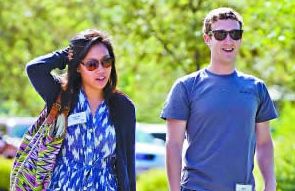 Facebook创始人与华裔女友完婚 曾来华苦学汉语