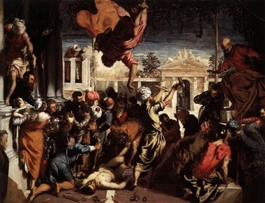 西方世界名画--丁托列托 《圣马可的奇迹》