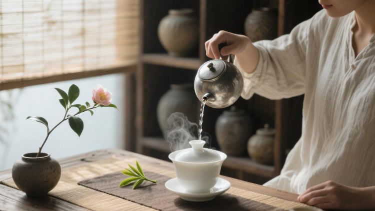 白茶茶道
